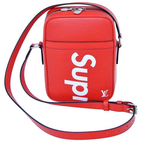 supreme lv shoulder bag|real supreme shoulder bag.